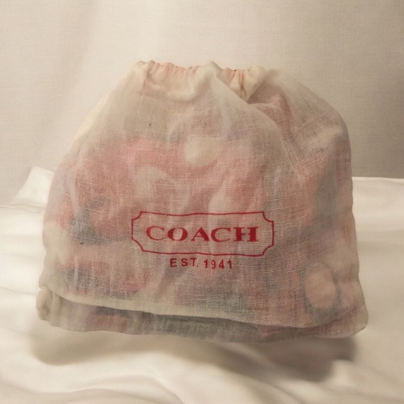 Coach square silk scarf 27x27 inches - Picture 3 of 8